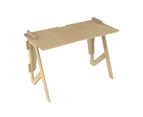 Lite-Desk Portable Home OfficeTable - Curly Birch