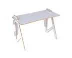 Lite-Desk Portable Home Office Table - White