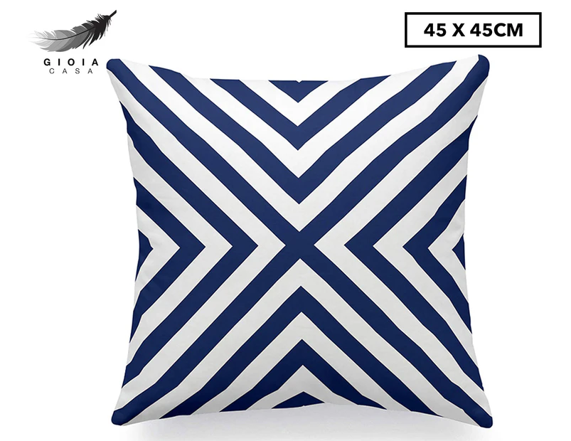 Gioia Casa 45x45cm Raffle Cushion - Blue/White