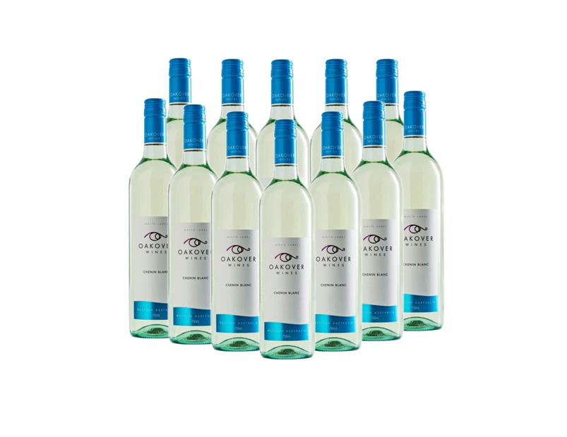 2019 Oakover White Label Chenin Blanc 750ml - 12 Bottles