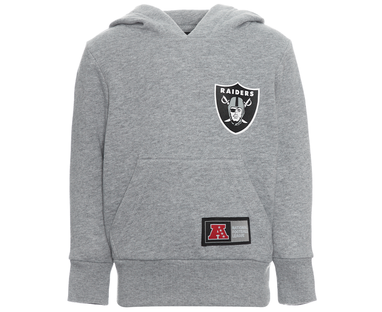 Sweatshirt / Hoodie New Era NFL Taping PO Hoody Raiders gray