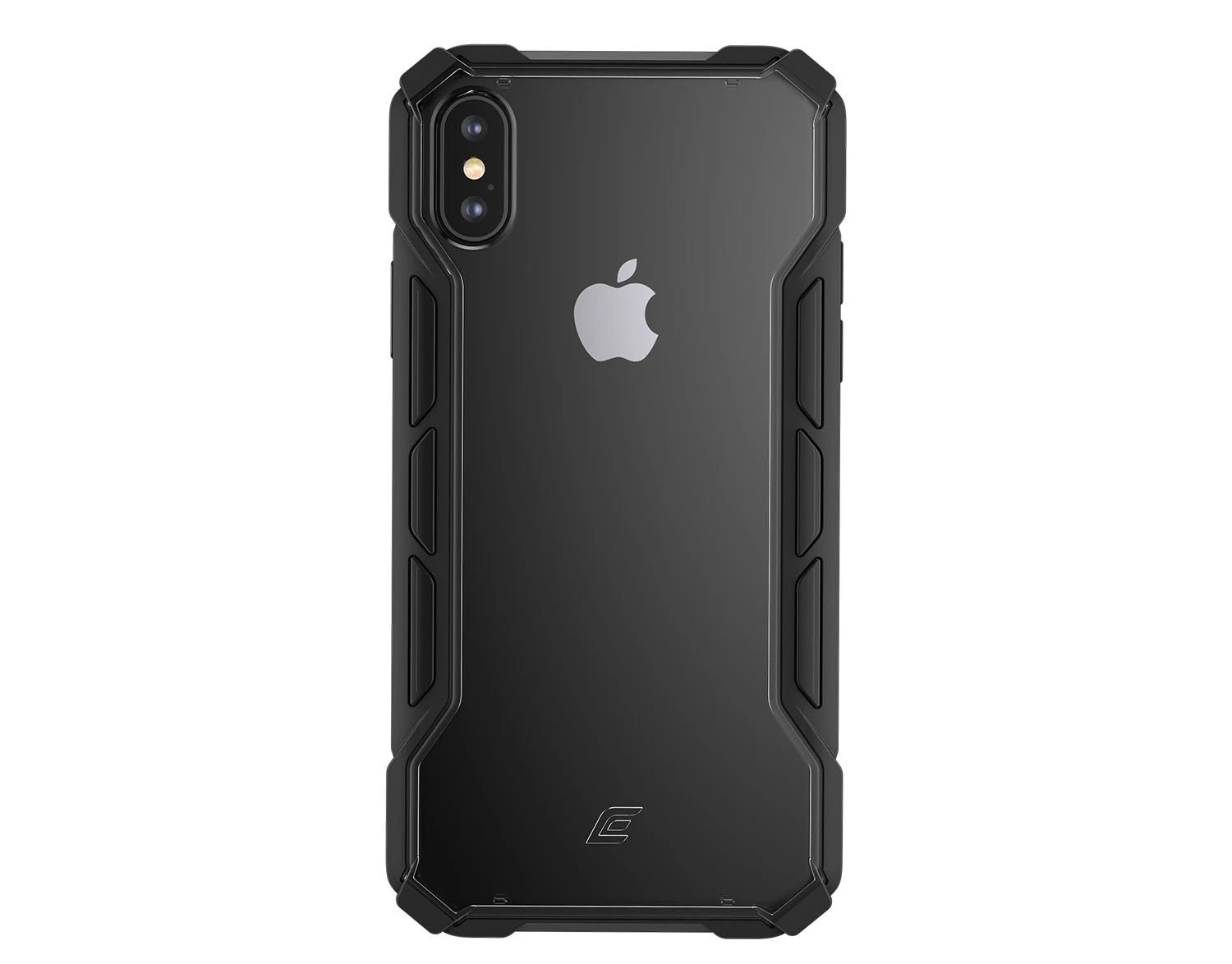 Element Case Rally 10/65 HIgh Impact Protection Rugged Clear Case For iPhone XS / X - Black