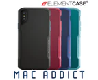 Element Case Shadow MIL-SPEC TPU Soft-Touch Rugged Case For iPhone XS Max - GREEN