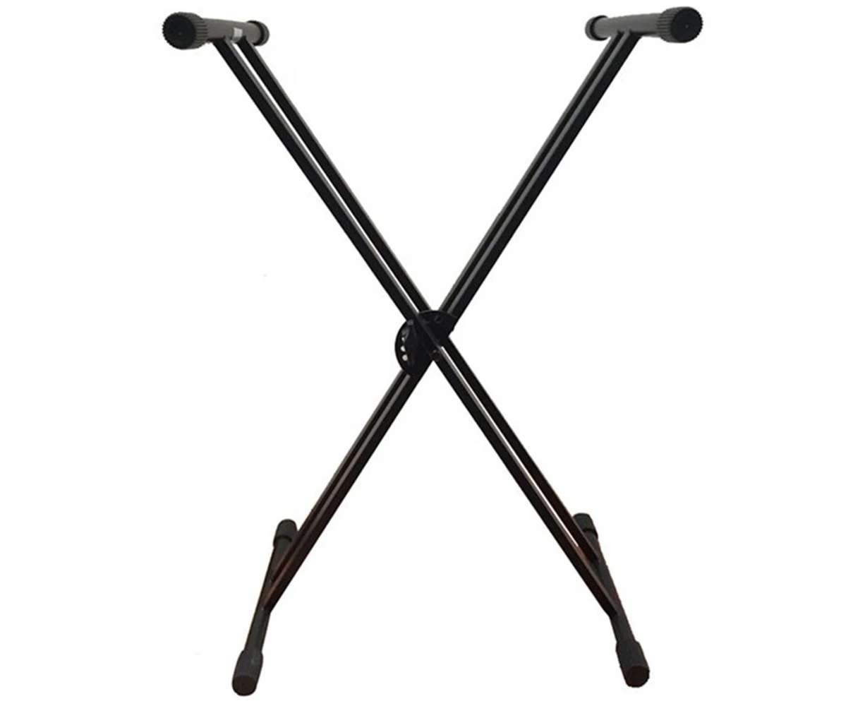 DL Double X-Frame Height Adjustable Keyboard Stand