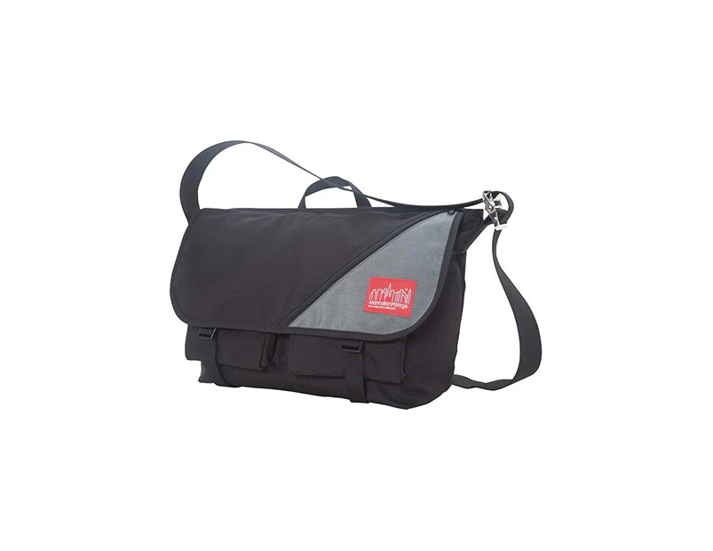 Manhattan Laptop Messenger Bag - Black (53x33x20cm)