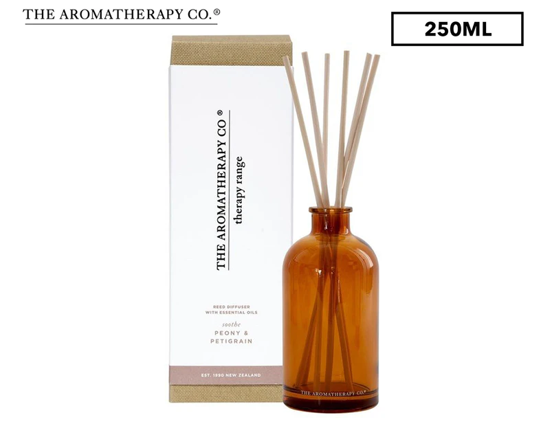 The Aromatherapy Co. Therapy Diffuser Soothe 250mL - Peony & Petitgrain