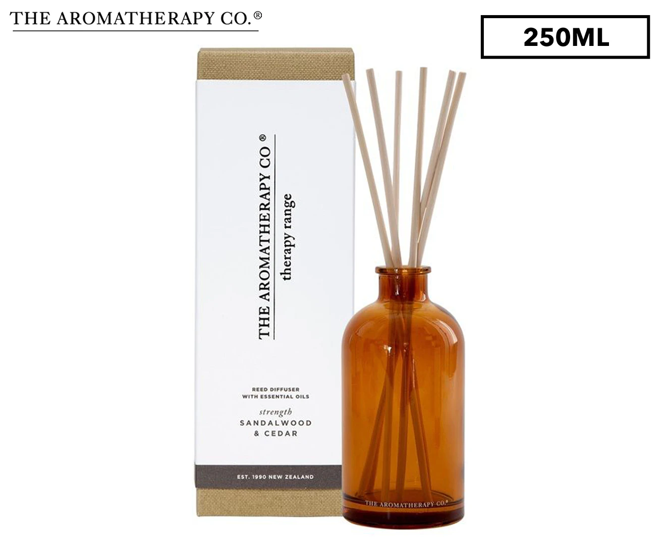 THE AROMATHERAPY CO Therapy Reed Diffuser Strength - Sandalwood & Cedar