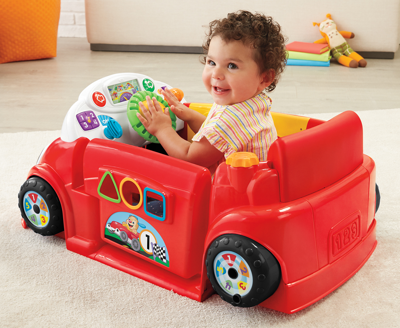 Fisher Price Laugh Learn Crawl Around Car Catch