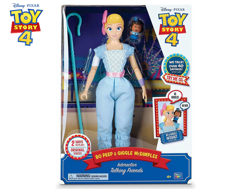 Toy Story 4 14" Interactive Bo Peep & Giggle McDimples Action Figure - Multi
