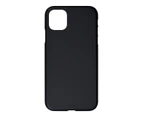 Power Support Air Jacket Premium Ultra Slim Hardshell Case For iPhone 11 - RUBBERISED BLACK