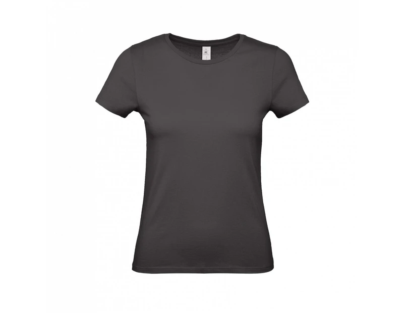 B&C Womens #E150 T-Shirt (Used Black) - RW6634