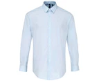 Premier Supreme Heavier Weight Poplin Long Sleeve Work Shirt (Light Blue) - RW2814