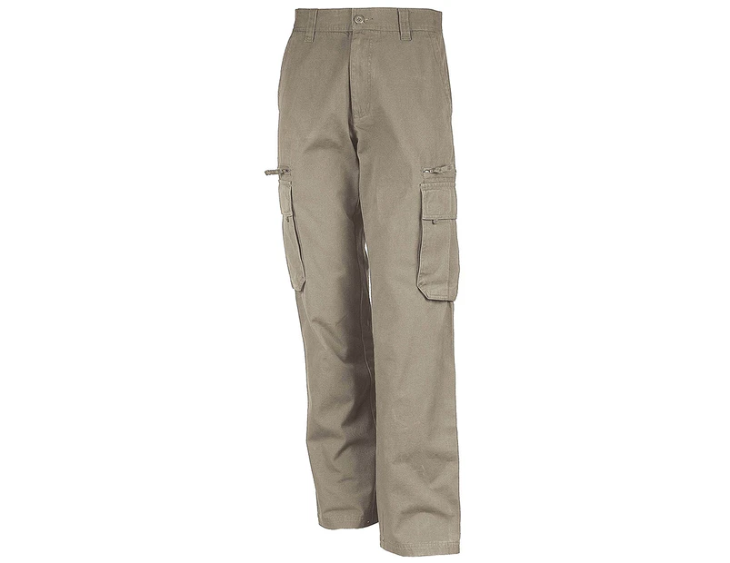 Kariban Spaso Heavy Canvas Workwear Trouser / Pants (Beige) - RW740