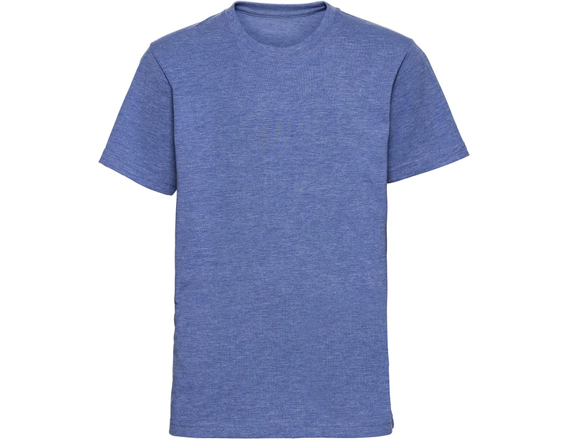 Russell Older Boys Short Sleeve HD T-Shirt (Blue Marl) - RW4707