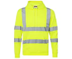 RTY High Visibility Unisex Reflective Hoodie (Fluorescent Yellow) - RW5577