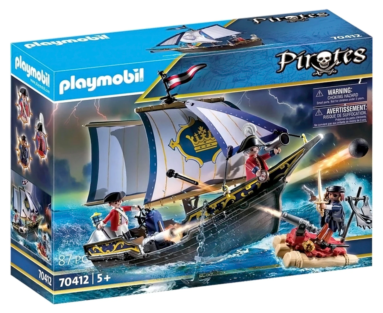 Playmobil Redcoat Caravel Pirates Playset