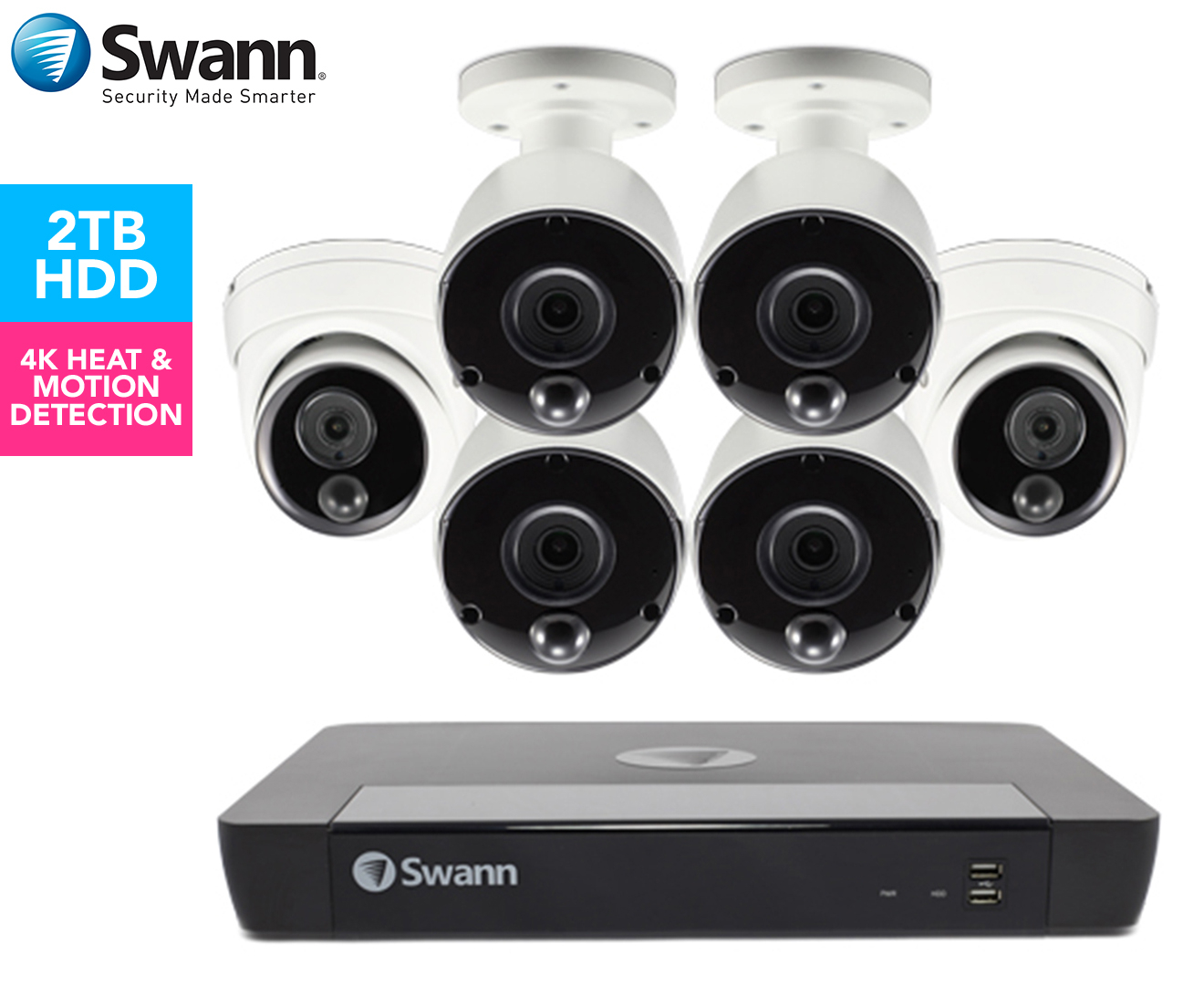 Swann 4k ultra hd security store system australia