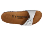Birkenstock Women's Madrid Birko-Flor Narrow Fit Sandals - Galaxy Silver