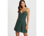 Calli Women's Vanna Dress - Emerald