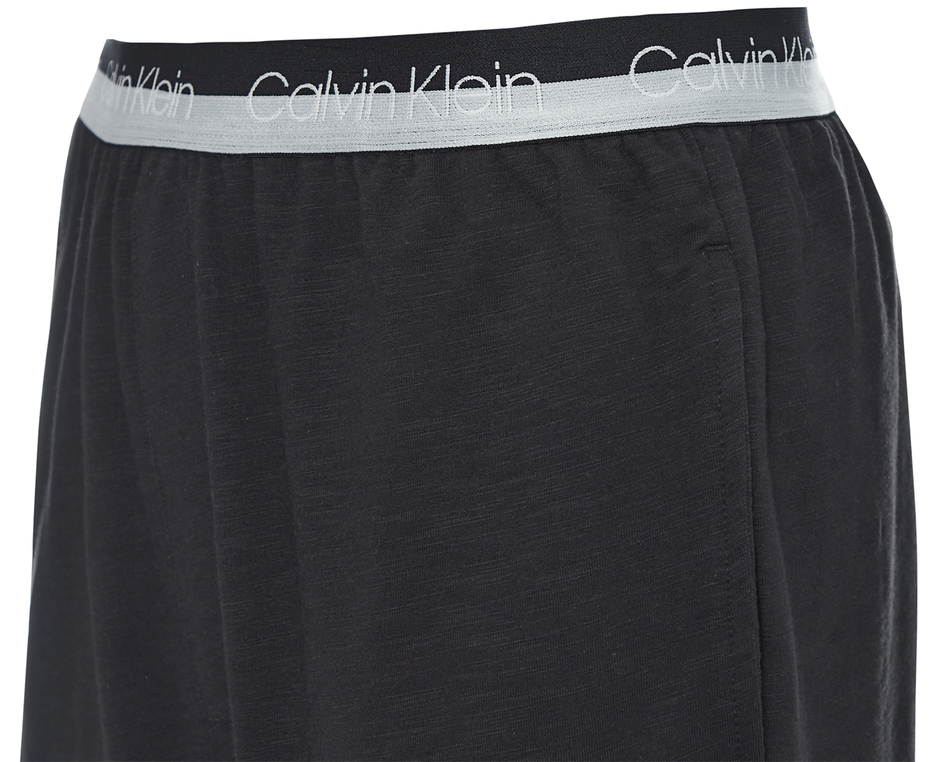 Calvin Klein Men's Comfort Lounge Jammer Shorts - Black/High Rise ...