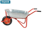 Daytek Home-Builder Wheelbarrow - Silver/Red