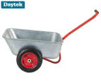 Daytek Home-Handy 70L Wheelbarrow - Silver/Red