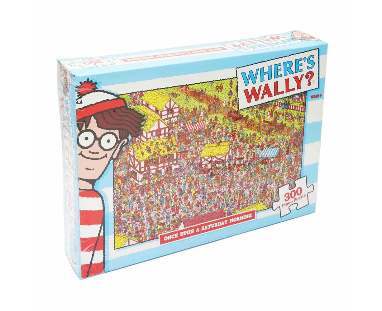 300pc Where's Wally Once Upon A Saturday Morning 61cm Jigsaw Puzzle Educational