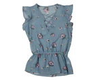 Beautees Girl's Tops & T-Shirts - Blouse - Blue