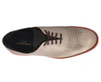Cole Haan Men's 2.ZERØGRAND Lined Laser Wingtip Oxford Shoes - Rock Ridge Leather/Clay