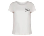 LOVE Stories Women's T-Bird Tee / T-Shirt / Tshirt - Off White