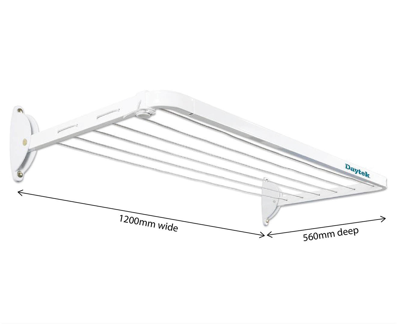 Daytek Steel Fold Down Wall-Mounted Drying Rack Reviews, 58% OFF