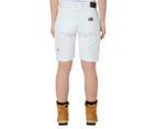 Elwood Workwear Women's Utility Shorts - White