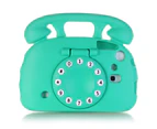 WIWU Telephone Soft Silicone Tablet Case 7.0 inch For Samsung Galaxy Tab 3 P3200/T110/T111/T210/T211/T230/Huawei T1/Lenovo A7-Green