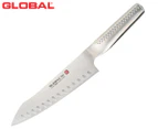 Global 20cm Ni Fluted Oriental Cook's Knife