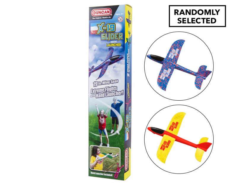 Duncan X-19 Glider w/ Hand Launcher - Randomly Selected