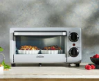 Sunbeam 10L Mini Bake & Grill Compact Oven - Silver COM1000SS