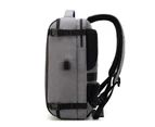 POSO 15.6 Inch Backpack Anti-thfet Backpack with TSA Lock-Grey