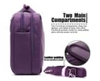 CoolBELL 15.6 Inches Convertible Laptop Backpack-Purple 4