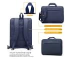 CoolBELL 15.6 Inches Convertible Laptop Backpack-Blue 5
