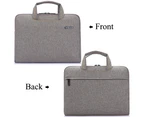 BRINCH Fabric Portable Anti-Tear 13 - 13.3 Inch Laptop Bag-Grey