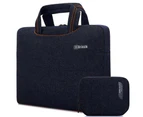 BRINCH Fabric Portable Anti-Tear 13 - 13.3 Inch Laptop Bag-New Blue