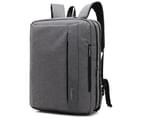 CoolBELL 15.6 Inches Convertible Laptop Backpack-New Grey 2