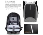 CoolBell 15.6 Inch Laptop Backpack-Grey 6