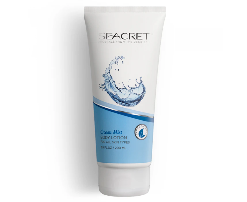 SEACRET 200ml Dead Sea Mineral Hydrating Body Lotion for All Skin Ocean Mist