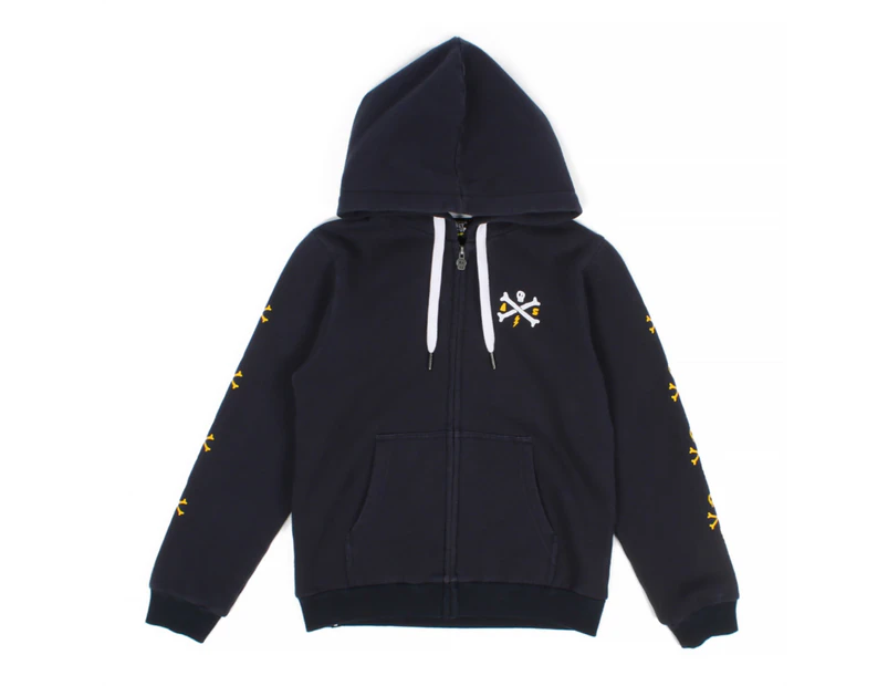 Alphabet Soup - Chill Youth Hoodie - Navy