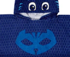 PJ Masks 74x50cm Kids Catboy Poncho Hooded Towel - Blue