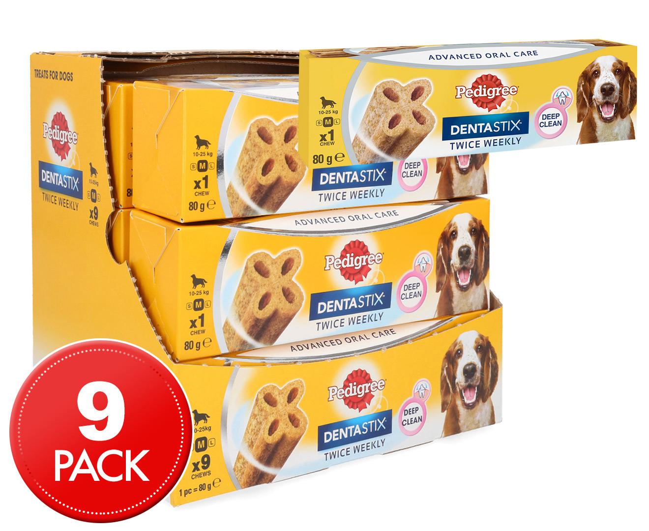 pedigree dentastix twice weekly medium