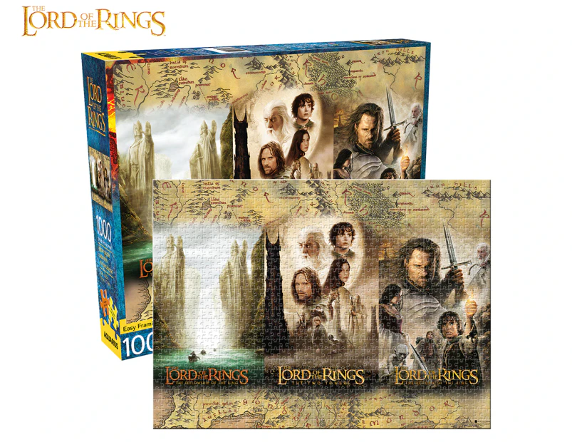 Lord Of The Rings Triptych 1000-Piece Jigsaw Puzzle