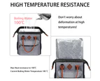 LOKASS Lunch Bag Insulated Lunch Box Leak Proof High Temperature Resistance Lunch Bags