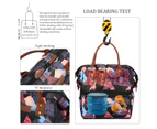 LOKASS Lunch Bags for Women Insulated Lunch Box With Double Deck Large Capacity Cooler Tote Bag